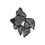 Wallity Zidna dekoracija Goldfish, Crna