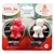 LITTLE JOE Duo Pack mirisne figurice za automobil, crvena i bela