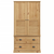 Ormar VIGO 90 x 55 x 170 cm od masivne borovine