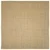 shumee vidaXL Preproga, naravni sisal, 100x100 cm