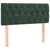 Vidaxl Box spring postelja z vzmetnico temno zelena 90x200 cm žamet