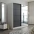 Hanah Home Garderober Kale-7155, 220x210x52 cm, Antracit