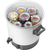 SENCOR Aparat za konzerviranje i sterilizaciju Sencor SPP 2100WH/27L/14 tegli/srebrna