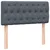 vidaXL Box Spring postelja z vzmetnico Temno siva 80x220 cm Velvet