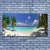 tulup.si Slika na platnu Seaside palm beach landscape 125x50 cm