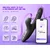 SuperLove Powerful Thrusting G-Spot Rabbit Vibrator Black