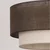 Brilagi - LED stropno svetlo BOHO ECO 1xE27/10W/230V prečnik 40 cm braon/krem