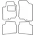 Textile car mats Kia Ceed 2007-2012