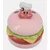 Keramična skodelica za kavo in čaj Kirby Hamburger 3D s pokrovom, darilna