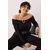 Trendyol Curve Ženska bluza Tbbaw26Af00094, Crna