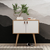 Hanah Home Komoda Rebecca 80x80x40cm Hrast-Bela