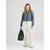 Calvin Klein Jeans Majica dimno modra/bela