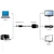 Gembird A-DPM-VGAF-03** Adapter Display Port to VGA , Crni