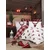 Geyik - Claret Red v2 Claret RedWhite Single Quilt Cover Set
