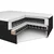 Bessagi Home Postelja Boxspring Aria, Temno Siva