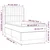 Vidaxl Box spring postelja z vzmetnico moder 90x190 cm blago