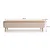 Hanah Home Sarven TV komoda 120 × 45 × 30 cm, bela