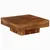 Stolić za kavu 80 x 80 x 30 cm od masivnog bagremovog drva