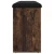 Klupa za cipele boja dimljenog hrasta 102 x 32 x 50 cm drvena