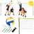 ModernHome Sklopiva sportska mreža 600x240cm za odbojku i badminton MOVEPRO VS-5.7x2.3
