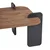 HANAH HOME Sto za dnevnu sobu Renard Atlantic Pine Anthracite