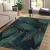 Modrozelena pralna preproga 160x230 cm Midnight Jungle – Mila Home