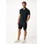 Mexx Muška majica MF007103941M, Polo kragna, Crna