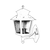 Lessentiel Maison Spoljna zidna lampa BAP-68213-BSY, 38 cm, IP65, E27, 40W, Crna