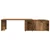 Stol za kavu staro drvo 150x50x35 cm konstruirano drvo