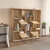 Hanah Home Polica 136,7x138x27,5cm Hrast