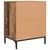 Noćni ormar 2 pcs Staro drvo 49 x 36 x 61 cm Konstruirano drvo