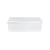 Songmics Tabure klop, 110x38x38 cm, bela, s shrambo