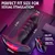 Paloqueth Anal Plug & Prostate Massager Thrusting & Vibrating with Remote Control Black