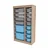 HANAH HOME Višenamenska polica Montana Xs 2D4N8U Sonomo Grey Blue