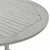 Vrtna miza siva 200x100x74 cm trden akacijev les