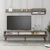 Hanah Home TV komoda sa policama Lyon 2, 180 cm, Krem