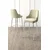 Hanah Home set od 4 barskih stolica Tera, krem tkanina Babyface, hromirane metalne noge