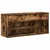 Klupa za cipele boja dimljenog hrasta 102x30,5x45 cm drvena