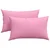 Jastučići za sofu 2 pcs Ružičasta 50 x 30 cm tkanina