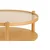 Hanah Home klub sto Monza 80, 80 cm, hrast