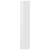 vidaXL Vitrina bijela visokog sjaja 82,5x30,5x150 cm konstruirano drvo