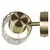 Zidna lampa ZAHARA 1xE27/10W/230V zlatna