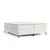 Kremno bela boxspring postelja s prostorom za shranjevanje 140x200 cm Araya – Maison de Reve