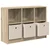 Kreveta s ladicama Sonoma hrast 88,5 x 27,5 x 63,5 cm