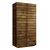 Hanah Home Ormar Rb-167, 90x184x48 cm, , Braon