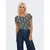 ONLY Bluza ONLVic temno modra/off-bela