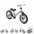 Kikka Boo Balance bike Blace Grey
