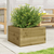 Vrtna sadilica 40x40x23 cm od impregnirane borovine