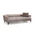 Atelier del Sofa Trosed na razvlačenje Hamlet 95x77x230cm Bež