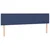 Vidaxl Box spring postelja z vzmetnico modra 120x190 cm blago
